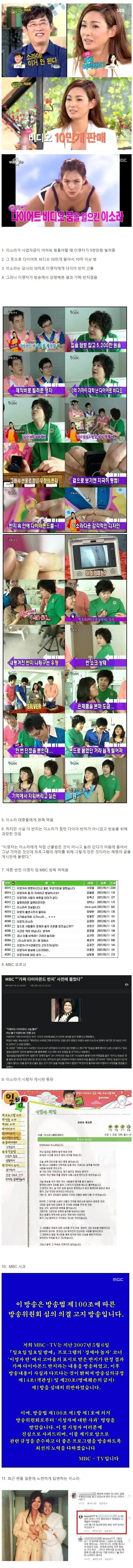 이소라가 이영자 다시는 안 보는 이유