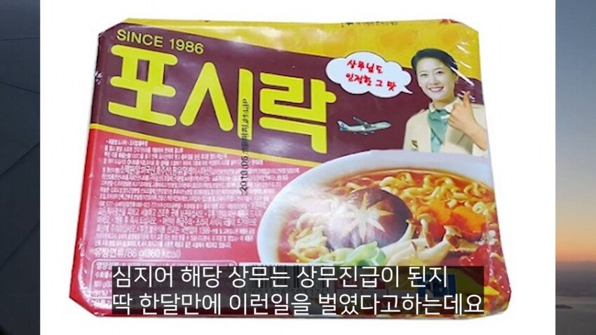 전설의 대한항공 라면상무 사건 전설의 대한항공 라면상무 사건