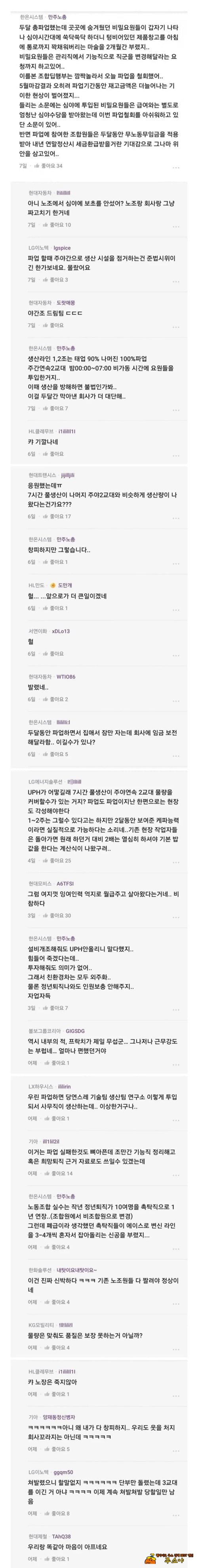 파업 실패 후기 파업 실패 후기