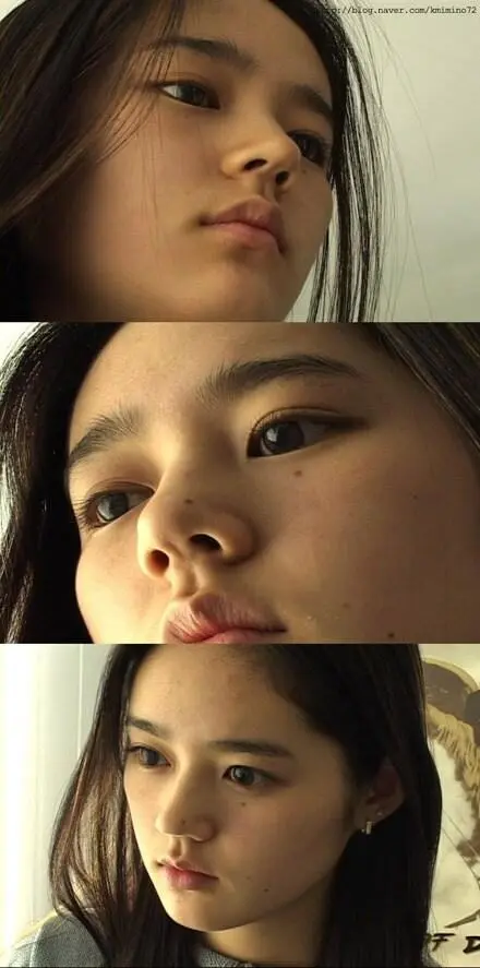 데뷔 전 한가인이 민낯으로 소속사에 보냈다는 사진